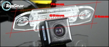 Augstas Kvalitātes Atpakaļskata Atpakaļ uz Augšu Kameru Automašīnas Kameras Volvo S60 S60L Par PAL / NTSC Draugiem | CCD + RCA