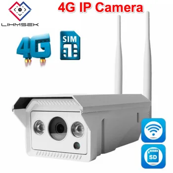 Lihmsek Onvif 2.1 960P HD 1080P ip kameras bezvadu wifi āra H. 264 Ūdensizturīgs CCTV Drošības Kameras 3G 4G SIM Kartes ip kameras