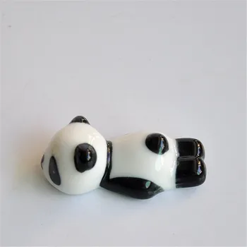 1 Gab Keramikas Gudrs Panda Formas Nagu Birste, Pildspalva Statīvā, Manikīrs, Nagu Mākslas Otu Stāvēt Līdzeklis Nagu Art Iekārtas Modelis Izlases