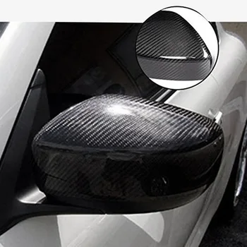Auto Oglekļa Šķiedras Sānu Atpakaļskata Spogulis Cover Vāciņus Ārējie Piederumi Infiniti G25 G35 G37 2008. - 2013. gadam
