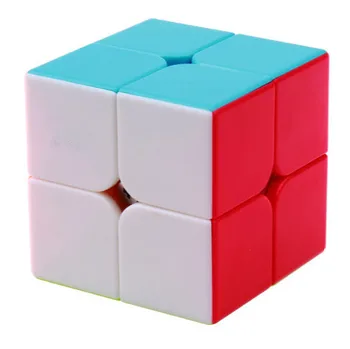 2x2x2 Magic Cube Profesionālās Ātrums Puzzle 50 mm, Kubs Apmācības Smadzeņu smieklīgi Rotaļlietas, Dāvanas Bērniem Bērnu cubo magico