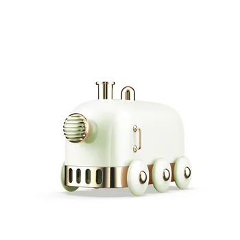 Radošuma Retro Vilcienu gaisa mitrinātāju, USB 300ml Ultraskaņas Aromātu Gaisa Izkliedētāju, Ēteriskās Eļļas Migla Maker Fogger Ar Krāsu LED Gaismas