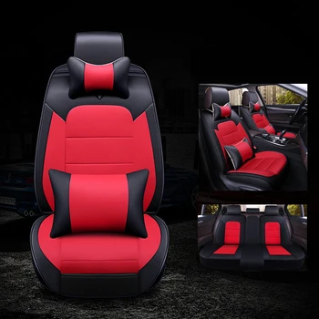 Kalaisike ādas universālie auto sēdekļu pārvalki BYD visi modeļi G3 L3 G5 F6 F3 e6 G6, automašīnu piederumi, automašīnu stils