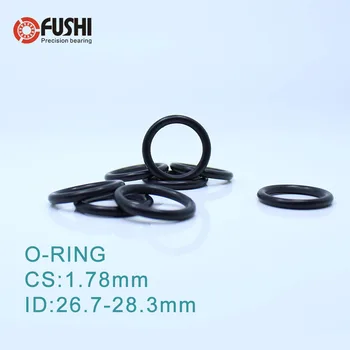 CS1.78mm EPDM O RING ID 26.7/28.3*1.78 mm 50GAB O-Gredzenu Gasket Seal Izplūdes Mount Gumijas Izolācijas Grommet ORING