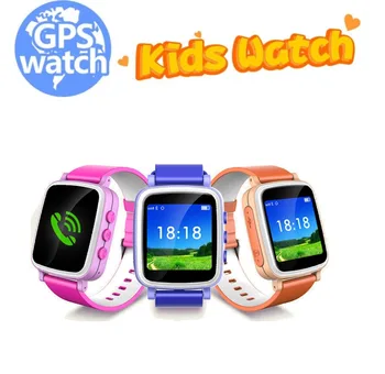 Karstā Mazulis GPS Smart Watch Pulkstenis SOS Zvanu Atrašanās vietu Meklētājs Lokatora Ierīci, Tracker, lai Mazulis Droši Anti Zaudēja Uzraudzīt Bērnu Dāvanu Q80