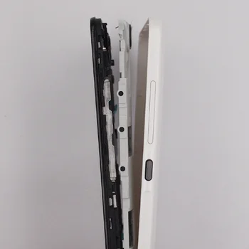 BaanSam Jaunu Priekšējo Rāmi Dual Karte Vidū Rāmja Akumulatora Durvju Aizmugurējo Vāciņu Mājokļu Gadījumā Huawei Honor 4X Ar Sānu Pogas