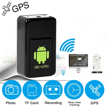 GF-08 Mini GPS Tracker Transportlīdzekļu Izsekošanas Ierīce Bezmaksas Uzstādīšana GPS Sekošanas Locator Personas Izsekošanas Objektu, Anti Zaudēja Marķieri