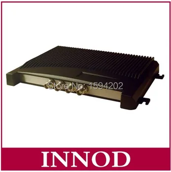 Chip laika noteikšanas sistēma, 4 ārējās antenas rfid lasītājs uhf Impinj pasīvās 4) ostas ar vairākiem interface TCP/IP/ RS-232 utt.