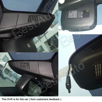 1080P Automašīnu Wifi DVR Dash Kameru Mercedes Benz ML Sērijas. Gadam Zemu Konfigurācijas Slēpto Instalāciju Sony IMX323 Novatek 96672
