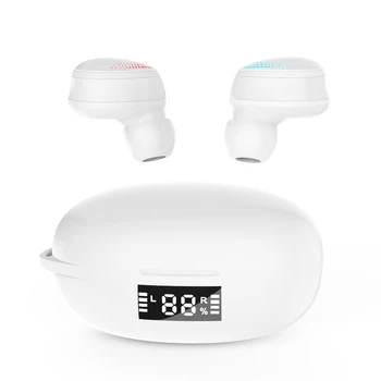 TWS Austiņas Bluetooth V5.0 Bezvadu Austiņas In-Ear Mini Earbuds Sporta Stereo Austiņas Ūdensizturīgs Mobilajiem Telefoniem