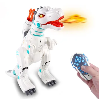 RC Uzsākt Raķešu Robots Dinozauru Rotaļlietas Dzīvnieku Modeli Multiplikācijas filmu Elektronisko Hobijs Rotaļlietas Izglītojošās Rotaļlietas angļu Stāstu Singin