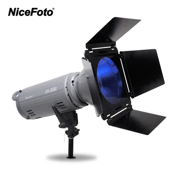 NiceFoto fotogrāfija gaismas RA-600 600W Studio Flash Iebūvēts 2.4 GHz pulti ātri pārstrādes laiks, kāzu apģērbu šaut