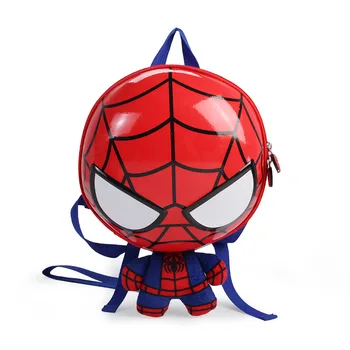 Patiesu Marvel Disney Zirnekļcilvēka Disney 3D Bērnu Rotaļu Lelle Monēta Maku Anti-pazaudēta Mugursoma Mini Soma Mazā Somiņā Maku Bērniem