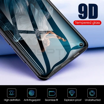 9D Rūdīts Tālrunis Stikla Huawei Honor 8X 8S 9X 20 Pro 10es 20i V20 V30 Pro Ekrāna Aizsargs, ar aizsargplēvi Par Godu 20 Pro