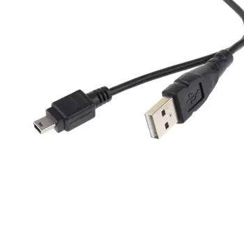0,8 m Mini USB Vads Mini USB uz Mini USB Kabelis 5 Pin B MP3, MP4 Atskaņotājs, Kamera X6HA