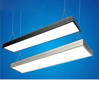 Led office var tikt savienoti karājas līnijas gaismas josla gaismas josla LED griestu lampas led apgaismes armatūru biroja lustras gaismas, led