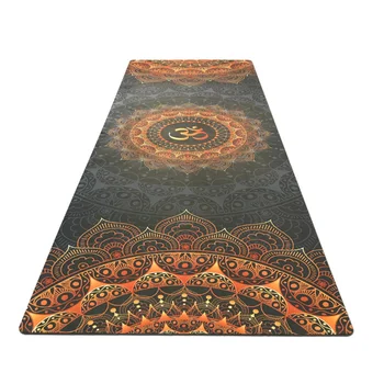 Neslīdoša gumijas joga mat fitnesa paklājs fitnesa jogas paklājiņš vingrošanu ar jogas paklājiņš drukāšanas jogas paklājiņš 183 * 61cm * 3.5 mm
