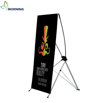 RĪTA outdoor trade show Salokāms X displeja banner stand par reklāmu