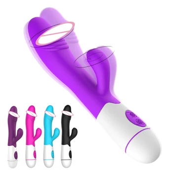 Dildo Trušu Vibrators Maksts Klitora Stimulators G Spot Massager Erotiska Seksa Rotaļlietas Sieviete Dubulta Vibrācijas Pieaugušo Seksa Produkti
