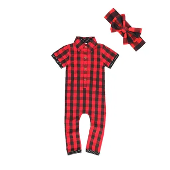 Seartist Jaundzimušo Ziemassvētku Jumpsuit Swaddle Segas Red Pleds Galvas Stīpa+Cepure+Kombinezonus Bebes Baby Boy Girl Ziemassvētku Drēbes 40