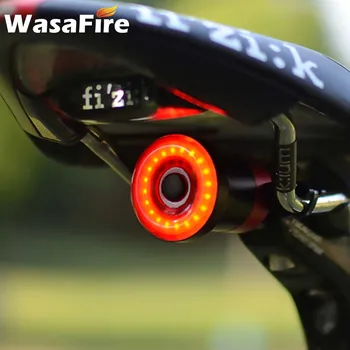 WasaFire Xlite100 LED Bike Astes Gaismas Intelligent Auto Bremžu Uzrādi Velosipēda Aizmugurējās Gaismas USB Uzlādes Velo Lukturīti Tailight