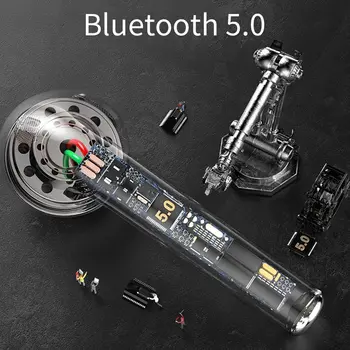 Bezvadu earbuds Bluetooth 5.0 austiņu TWS stereo bezvadu austiņas ar smart LED displejs akumulatora sporta Bluetooth austiņas
