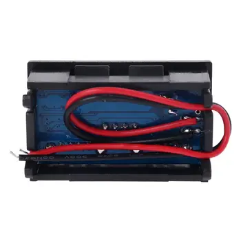 12V Svina-Skābes Akumulatora Kapacitāte Displejs Enerģijas Skaitītāja Rādītājs Elektrisko Motorollera Auto ar uzlādēšana caur USB portu