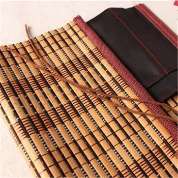 Ķīniešu stilā kaligrāfijas suku kaligrāfija pildspalvu krāsošana turētājs, birste gadījumā soma roll otu, pildspalvu, aizkaru