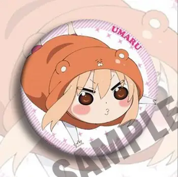 24pcs/1lot Anime Himouto! Umaru-chan Ebina Sylphyn Kirie Attēls 5109 Nozīmītes Kārta Broša Pin Dāvanas Bērniem Rotaļlietas
