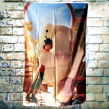 Liels Varonis, 6 Klasiskās Filmas Plakāts Karogs Banner Istabu Kopmītņu Telpu Renovācija Izkārtojumu Gultas Dekoratīvu Sienu Pārklājumu