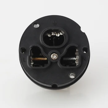 10pcs viborg VM-501(R) tīra vara Rodija pārklājumu ASV Vīriešu MAIŅSTRĀVAS spraudnis DIY barošanas kabelis paplašinājuma adapteris