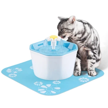 Automātiskā Kaķis Ūdens Strūklaka 1.6 L USB Elektriskie Ūdens Strūklaka Suns, Kaķis Pet Dzērājs Bļodā Pet Cat Dzeramā Strūklakas Dozatoru