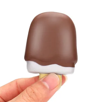 Simulācijas Gudrs Šokolādes saldējums Izspiest Rotaļlietas Squshy Squishies Lēni Pieaug Aromātisks Stresa Atslodzes Rotaļlietas kawaii kancelejas preces A1