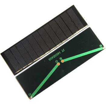 Vairumtirdzniecības Saules Paneļi 6V 100MA 0,6 W Mini Saules baterijas, Diy Panelis 143.5*43.5*3MM Mazajiem elektrības Ierīces 10PCS/Daudz Bezmaksas Piegāde