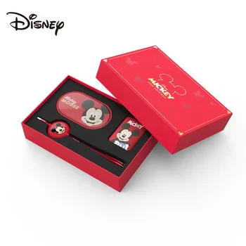 Disney dāvanu komplekts uzlādes Dārgumu + viena velciet trīs teleskopisko datu kabelis + Bezvadu Bluetooth stereo dāvanu