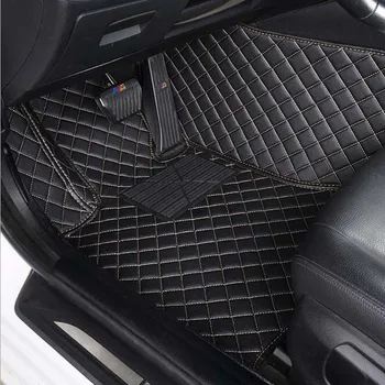 Automašīnas grīdas paklāji piederumi Hyundai kona ūdensizturīgs auto dizains auto paklājs auto paklāji piederumu tapis voiture tapete