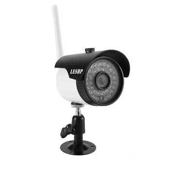 LESHP Ūdensizturīgs H. 264 1.0 MP1280X720 HD WIFI Drošības Mini IP IS Bullet Kamera SN-IPC-4006FSW10 Tīkla Novērošanas Kamera