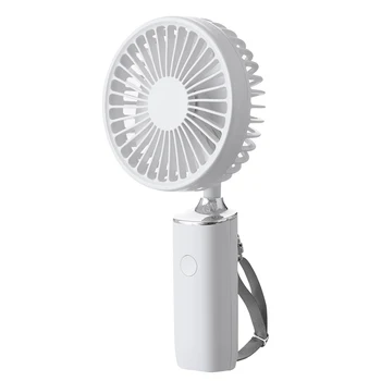 Rokas USB uzlādes fani ērts, viegli pārnēsājams mini ventilators ar zemu trokšņu vasaras tabula gaisa dzesētājs