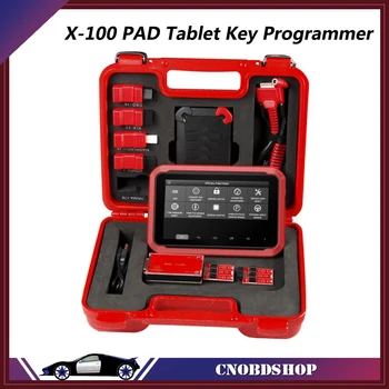 XTOOL X-100 PAD Tablet Auto Atslēgu Programmētājs ar EEPROM Adapteris Oil Reset Dzinēja eļļa vieglās Bezmaksas Atjauninājumu, Pastāvīgi