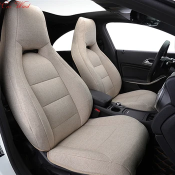 Auto vējš Custom car seat cover for Mercedes-Benz cla200 a180 gla220 a200 a260 GLC260 E300L C200L auto piederumi stils