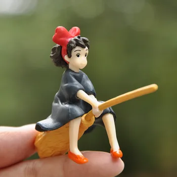 BAIUFOR Miniatūra Leļļu Toru Hara Anime Skaitļi Karikatūra Cute Meitene DIY Stikla Bumbu Figūriņas Mājas Apdare