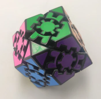 Lanlan Rīku Dodecahedron Black Rhomb Magico Dzimšanas dienas dāvanu ideju Rotaļlieta Bērniem Piliens Kuģniecība