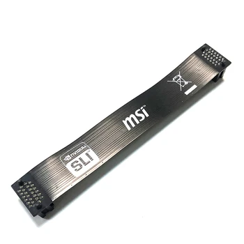 13cm Augstas Kvalitātes nVidia Kartes SLI Bridge PCI-E Grafikas Pieslēgvieta Tilta pieslēgums Video Kartes 13cm Mīksta, Elastīga Lente