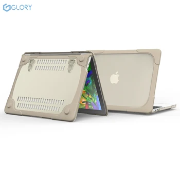 Triecienizturīgs Laptop Case For Macbook A1466 A1465 A1502 A1398 A1932 A2179 A1706 A1708 A1989 A2159 Aizsardzības Apvalks Grāmatiņa Vāciņu