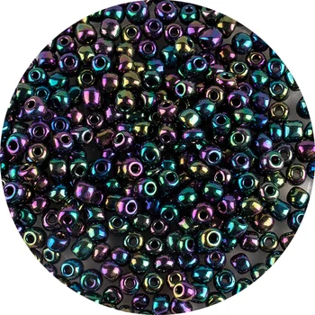 MH stikla krāsains rīsu lodītes 200pcs 4mm multi-krāsu zaudēt krelles par DIY roku darbs rokassprādze, kaklarota fāzēm materiāls piederumi