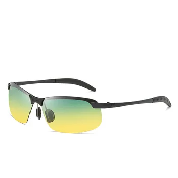 Photochromic saulesbrilles sievietēm, vīriešiem 2020. gadam augstas kvalitātes taisnstūra polarizētās braukšanas brilles, futūristiska oculos de sol masculino