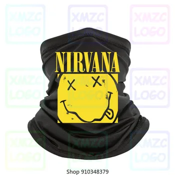 Oficiālais Nirvana galvas apsējs Lodziņā Klasiskās Vīriešu Grunge Rock Metāla Tee Black Jaunu Galvu šalli galvas apsējs Kakla Siltāks Sievietes Vīrieši