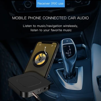 Bluetooth 5.0 o Uztvērējs, Raidītājs AUX RCA UN 3,5 MM USB Mūzikas Stereo Bezvadu Adapteri, lai Auto TV PC Speaker