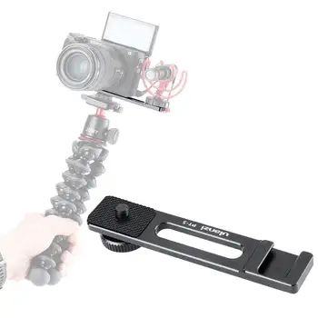 TWISTER.CK PT-5 Vlogging Mikrofons Mount Statīva Adaptera Stiprinājuma Stends SONY A6400 A6500 A6300 Kamera
