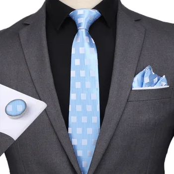 Sitonjwly Vīriešu Kaklasaites Lakatiņu aproču pogas Iestatīt, lai Mens Cravate Corbatas Kāzu Kaklasaites Gravata Neckwear Oficiālu Zeķubikses